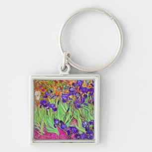 PixDezines van gogh iris/st. remy Sleutelhanger