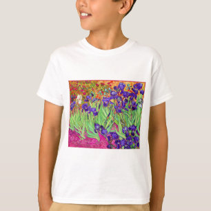 PixDezines van gogh iris/st. remy T-shirt
