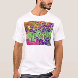 PixDezines van gogh iris/st. remy T-shirt