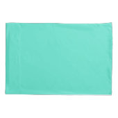 PixDezines Van Gogh Irissen/Teal/St. Remy Kussensloop (Achterkant-Links)