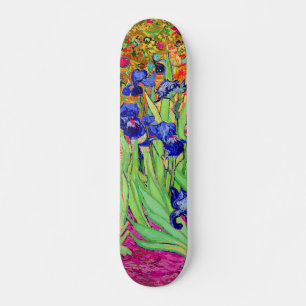 PixDezines van gogh paarse irises Persoonlijk Skateboard