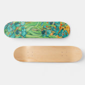 PixDezines van gogh paarse irises Persoonlijk Skateboard (Horizontaal)