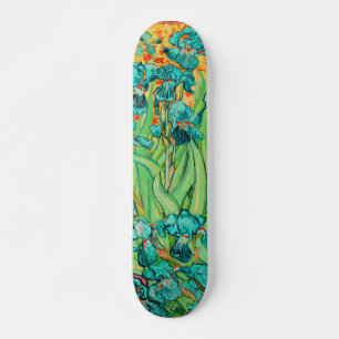 PixDezines van gogh paarse irises Persoonlijk Skateboard