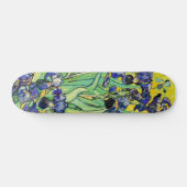 PixDezines van gogh paarse irises Persoonlijk Skateboard (Horizontaal)