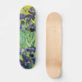 PixDezines van gogh paarse irises Persoonlijk Skateboard (Voorkant)