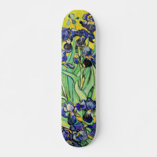 PixDezines van gogh paarse irises Persoonlijk Skateboard