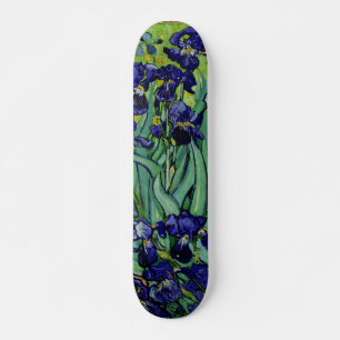 PixDezines van gogh paarse irises Skateboard
