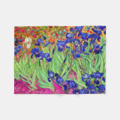 PixDezines van gogh/paarse irises/st. remy Fleece Deken (Voorkant (Horizontaal))