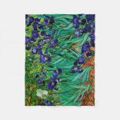 PixDezines van gogh/paarse irises/st. remy Fleece Deken (Voorkant)