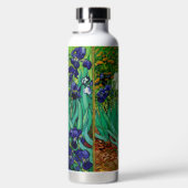 PixDezines Van Gogh Paarse Irises, St. Remy Waterfles (Rechts)