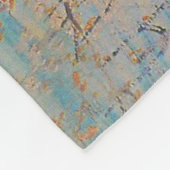 PixDezines van gogh/perzikbloesems/st. remy Fleece Deken (Hoek)