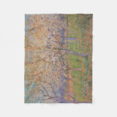 PixDezines van gogh/perzikbloesems/st. remy Fleece Deken (Voorkant)