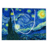 PixDezines van gogh starry night/st. remy Large Cadeautasje (Achterkant)