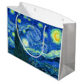 PixDezines van gogh starry night/st. remy Large Cadeautasje (Achterkant Gekanteld)