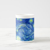 PixDezines van gogh starry night/st. remy Porselein Kop (Voorkant)