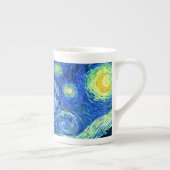 PixDezines van gogh starry night/st. remy Porselein Kop (Rechts)