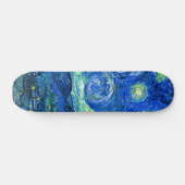 PixDezines van gogh sterrennacht Persoonlijk Skateboard (Horizontaal)