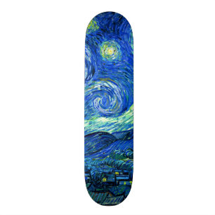 PixDezines van gogh sterrennacht Persoonlijk Skateboard