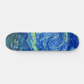 PixDezines van gogh sterrennacht Skateboard (Horizontaal)