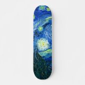 PixDezines van gogh sterrennacht Skateboard (Voorkant)