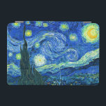 PixDezines Van Gogh Sterrennacht/St. Remy iPad Mini Cover<br><div class="desc">Van Gogh's beroemde schilderij,  "De Sterrennacht". Van Gogh schilderde tijdens zijn verblijf in het asiel van Saint Remy in de jaren tachtig de rolheuvels en de cyperbomen die hij uit zijn raam zag. Digitaal verbeterd door PixDezines. Copyright © 2008-2016 PixDezines.com™ en PixDezines™ op zazzle.com. Alle rechten voorbehouden.</div>