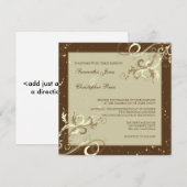 PixDezines VANILLA SWIRLS/CAFE AU LAIT Kaart (Voorkant / Achterkant)