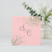 PixDezines VANILLA-SWIRLS/DIY-ACHTERGROND Kaart (Staand voorkant)