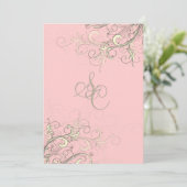 PixDezines vanilla-zwammen/dij cupcake-roze Kaart (Staand voorkant)