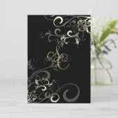 PixDezines vanilla-zwuiten/diy achtergrondkleur Kaart (Staand voorkant)