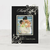 PixDezines vanille wervelingen/doe-het-zelf achter Kaart (Voorkant)