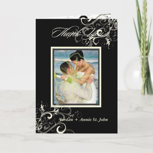 PixDezines vanille wervelingen/doe-het-zelf achter Kaart (Voorkant)