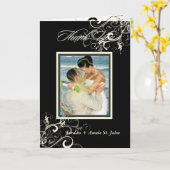 PixDezines vanille wervelingen/doe-het-zelf achter Kaart (Gele Bloem)