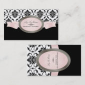 PixDezines vendome damask/diy achtergrond Visitekaartje (Voorkant / Achterkant)