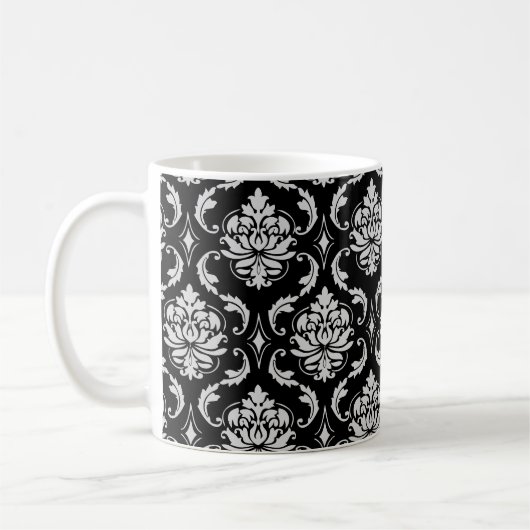 PixDezines Vendome Damask, DIY achtergrondkleur! Koffiemok (Links)