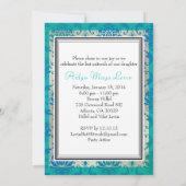 PixDezines Vendome Damask/Peacock Blue Kaart (Achterkant)