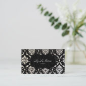 PixDezines Vendome Damask Visitekaartje (Staand voorkant)