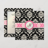 PixDezines Vendome Damast/DIY kleuren! Kaart (Voorkant / Achterkant)