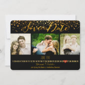 PixDezines verblind DIY kleur / foto's opslaan van Save The Date (Voorkant)