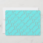 PixDezines verblind DIY kleur / foto's opslaan van Save The Date (Achterkant)