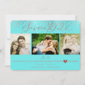 PixDezines verblind DIY kleur / foto's opslaan van Save The Date (Voorkant)