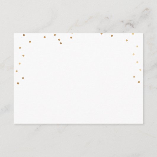 PixDezines verblind/Faux Gold-informatie Informatiekaartje (Achterkant)