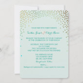 PixDezines verblind/faux goud spikkels/doe-het-zel Kaart (Achterkant)