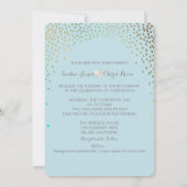 PixDezines verblind/faux goud spikkels/doe-het-zel Kaart (Achterkant)