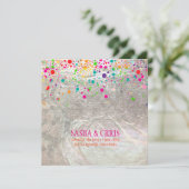 PixDezines verblind/regenboog/doe-het-zelf eveneme Kaart (Staand voorkant)