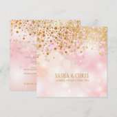 PixDezines verblinden/gouden specerijen/wintersoir Kaart (Voorkant / Achterkant)