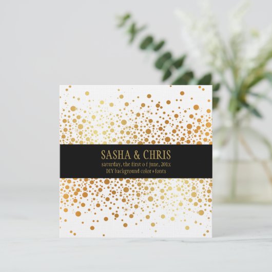 PixDezines verblinden/gouden specerijen/wintersoir Kaart (Staand voorkant)