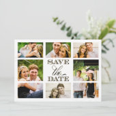 PixDezines verloving foto's/opslagdatum Save The Date (Staand voorkant)