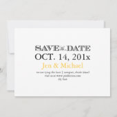 PixDezines verloving foto's/opslagdatum Save The Date (Achterkant)