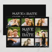 PixDezines verloving foto's/opslagdatum Save The Date (Voorkant / Achterkant)