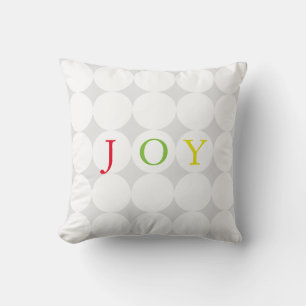 PixDezines verstelbare polka dots/diy tekst+bckgrn Kussen